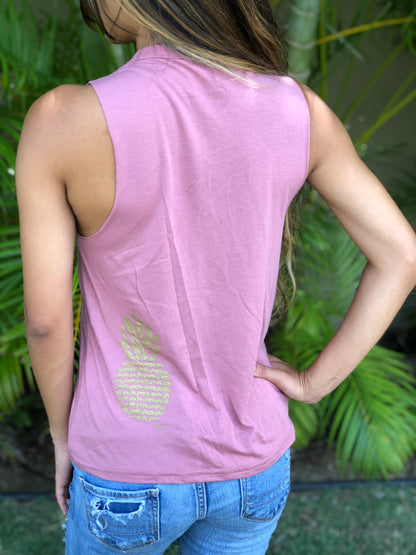 Pineapple Cutout Tank