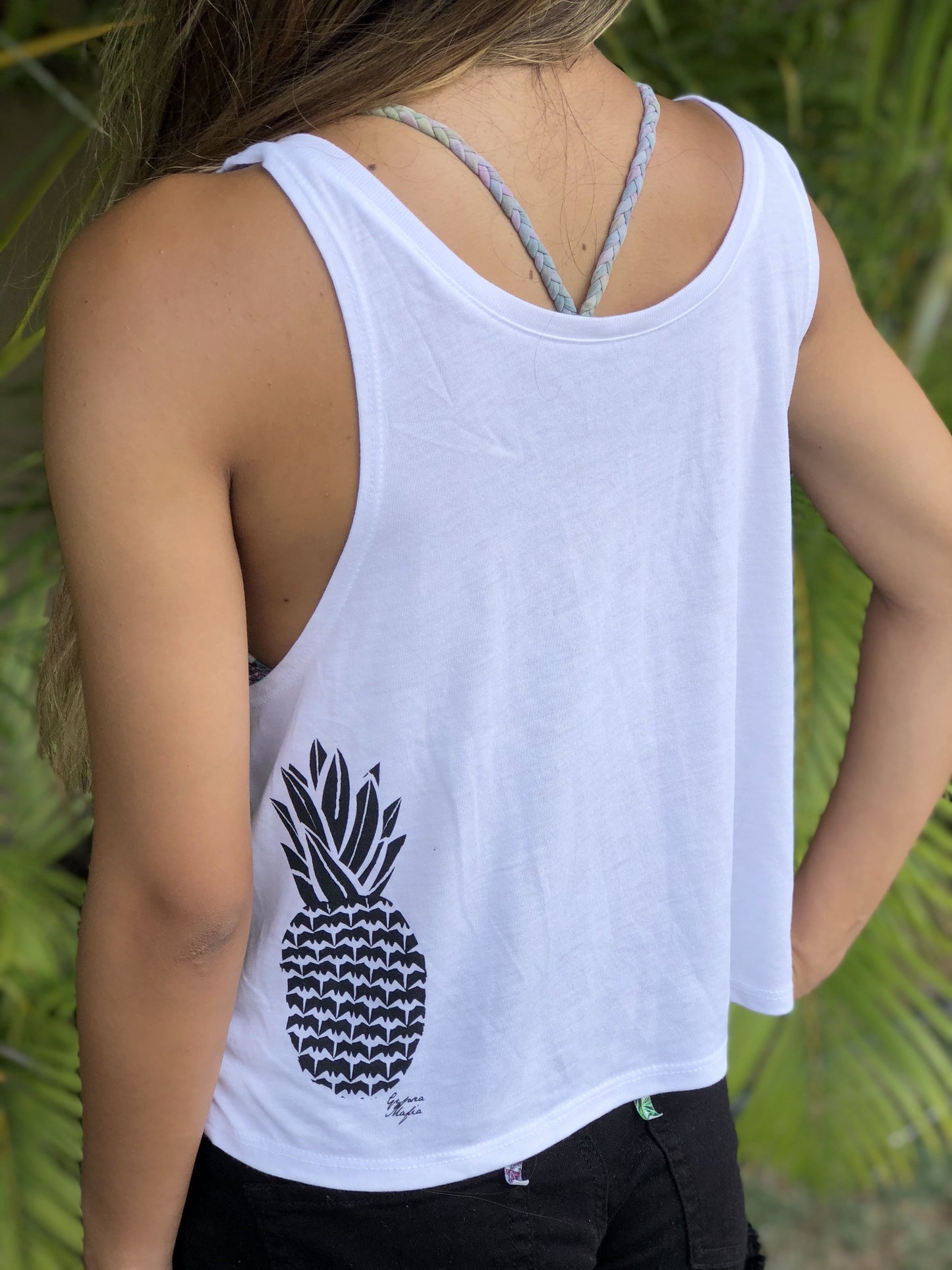 Gypsea Mafia Tropical Crop Tank