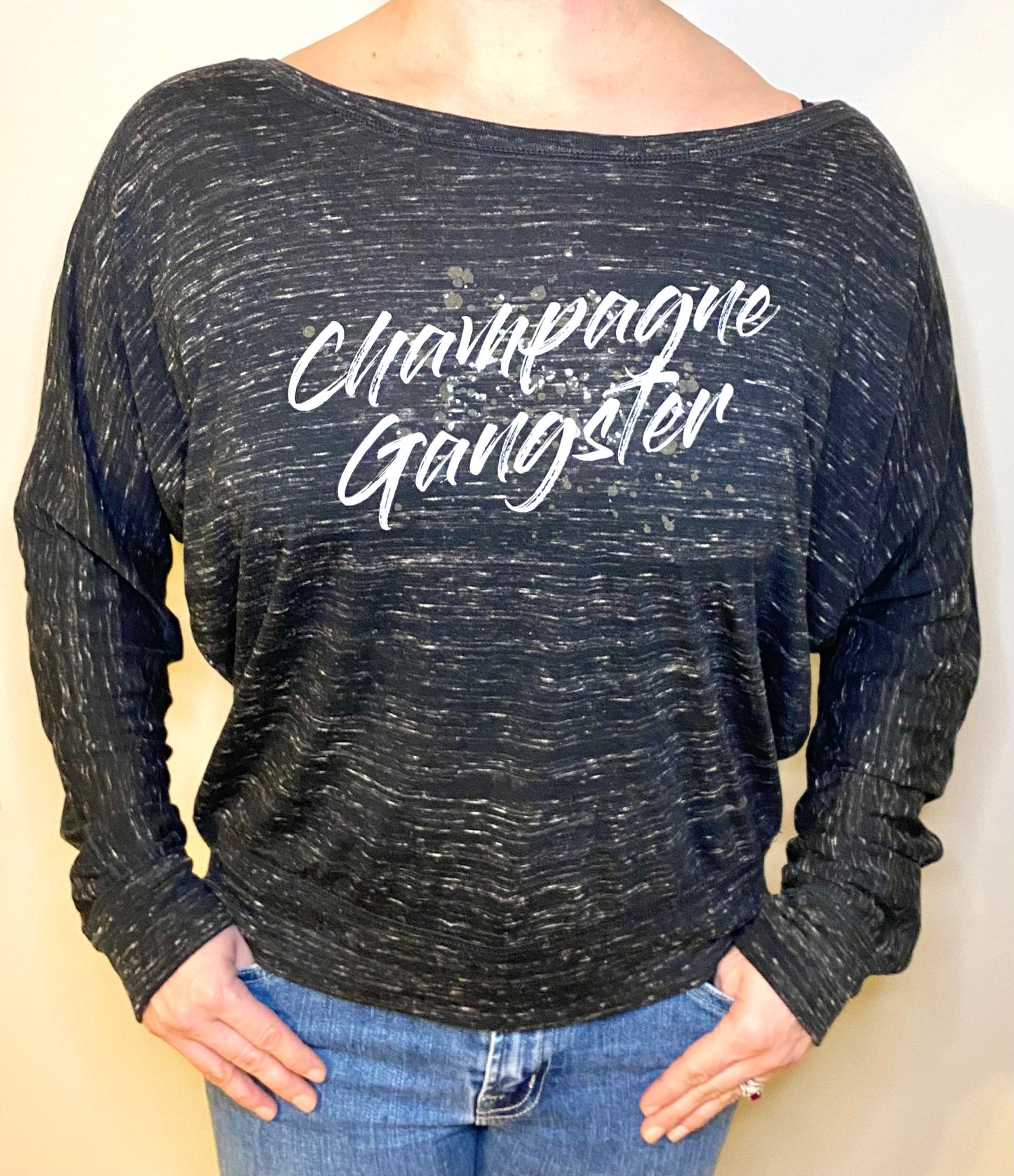 Champagne Gangster Long Sleeve