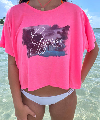 Gypsea Mafia Crop Box Tee